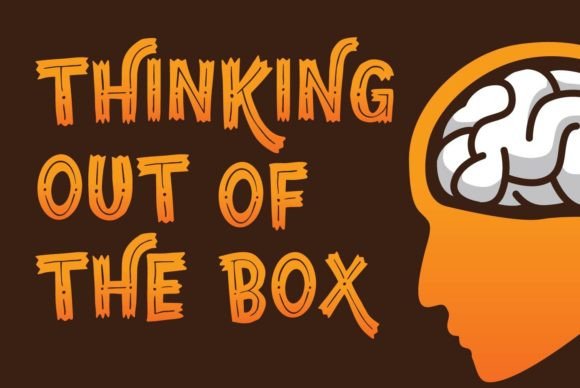 Golden Thinker Font PNG with transparent background - Preview 3