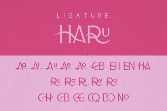 Haru Font - Preview 3