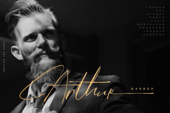 Hector Ink Font - Preview 1