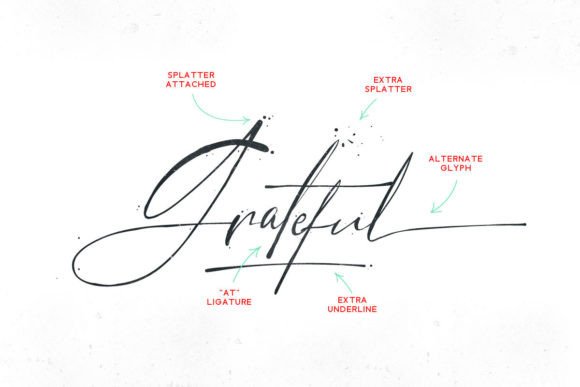 Hector Ink Font - Preview 6