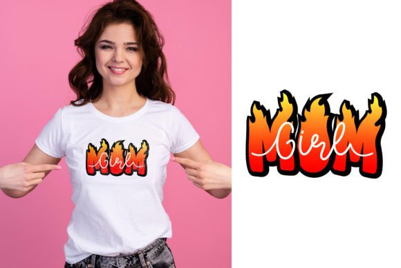 Hot Fire Font PNG with transparent background - Preview 4