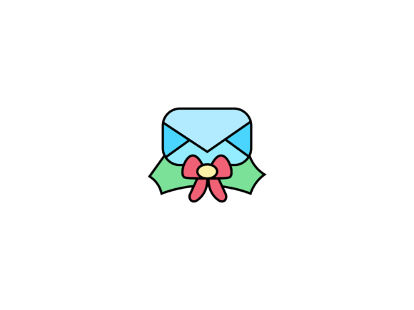Icon Tosca Envelope Vector Illustration