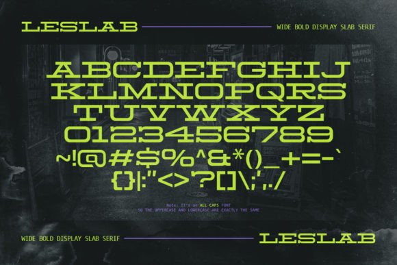 Leslab Font PNG with transparent background - Preview 2