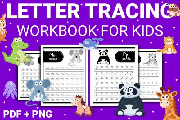 Letter Tracing Workbook for Kids