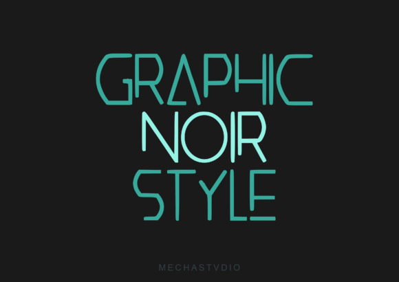 Noiry Font PNG with transparent background - Preview 1