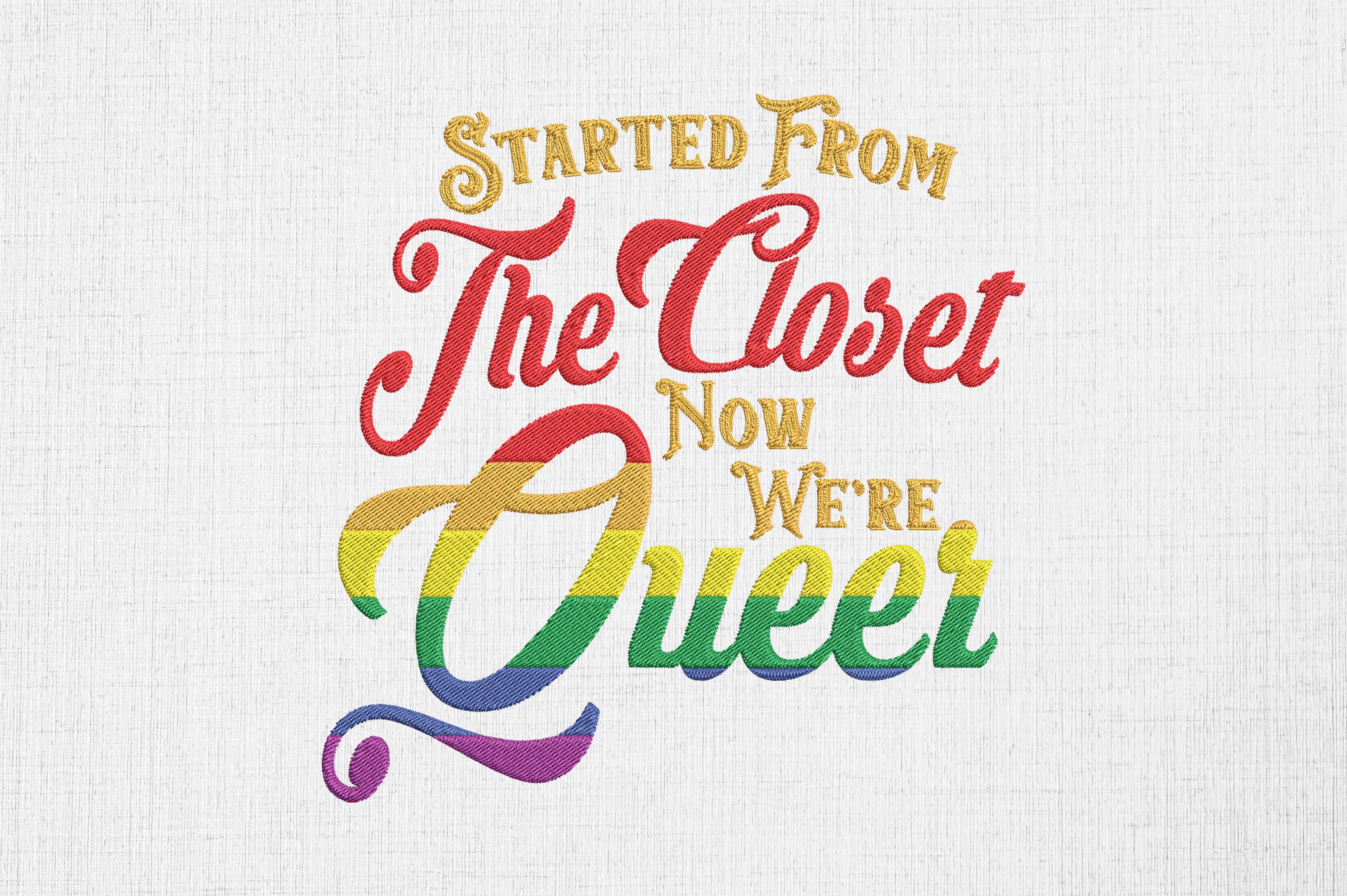 Now We're Queer LGBTQ Gay Pride