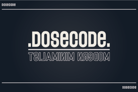 Prescode Versatile Font PNG with transparent background - Preview 1