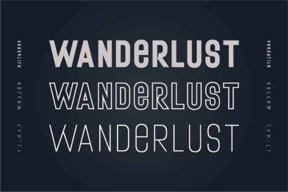 Prescode Versatile Font PNG with transparent background - Preview 3