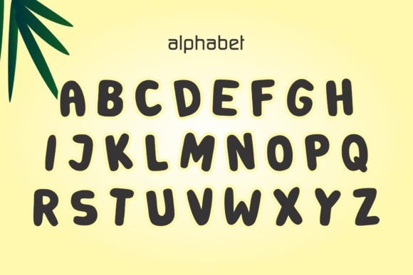 Slow Bounce Font PNG with transparent background - Preview 2