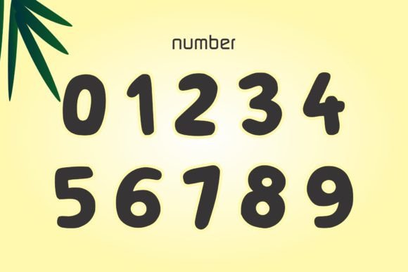Slow Bounce Font PNG with transparent background - Preview 3