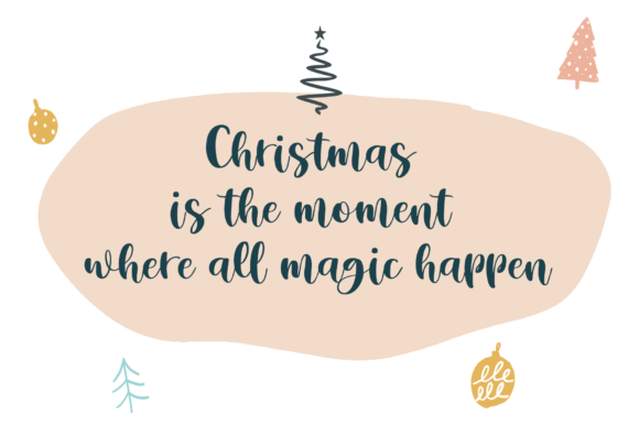 Christmas Musical Font - Preview 1