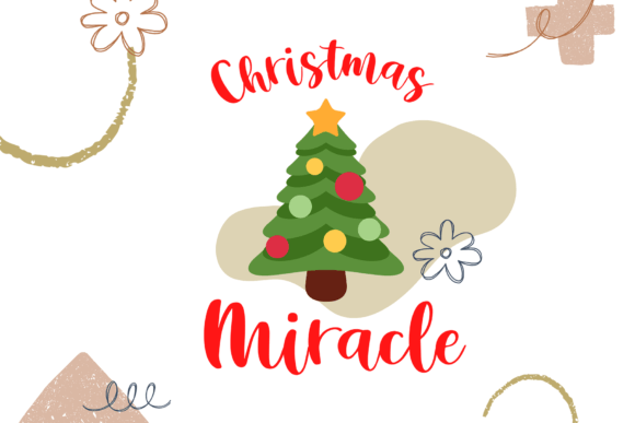Christmas Musical Font - Preview 5