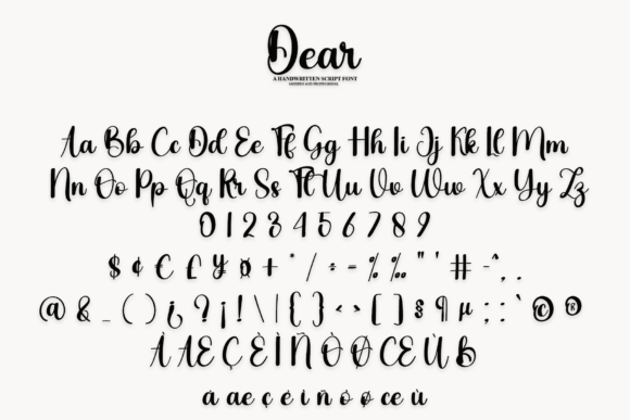 Dear Font - Preview 5