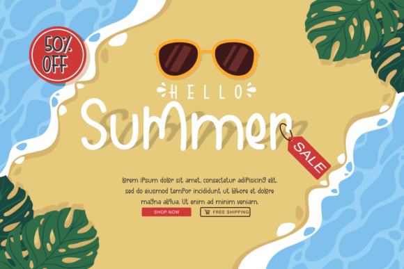 Holiday Island Font - Preview 4