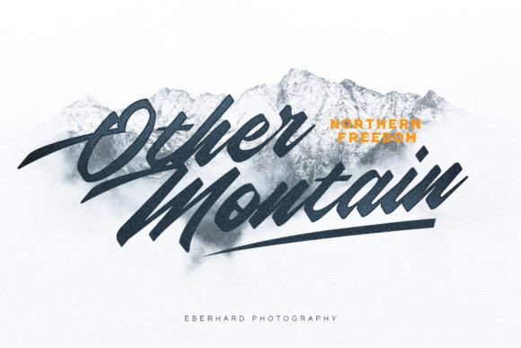 Northern Freedom Font PNG with transparent background - Preview 2