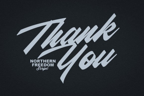 Northern Freedom Font PNG with transparent background - Preview 5