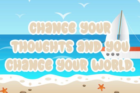 Quirky Summer Font font preview - 1