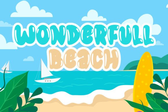 Quirky Summer Font font preview - 2