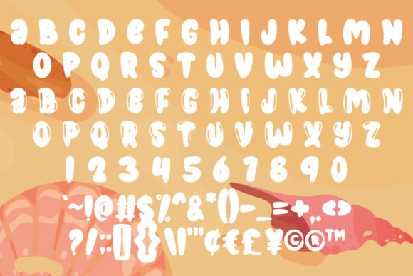 Quirky Summer Font font preview - 3