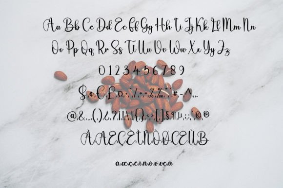 Almond Font - Preview 4