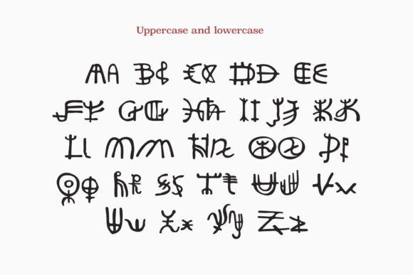 Ancient History Font - Preview 1