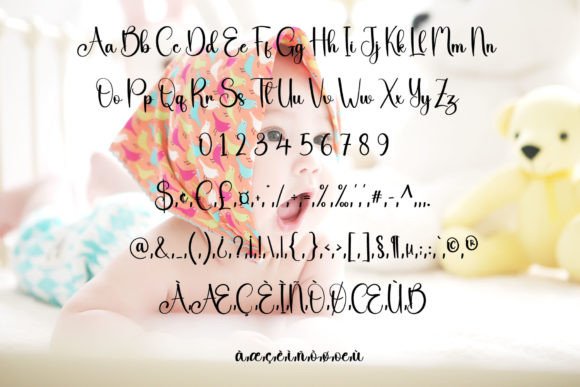 Baby Boy Font - Preview 4