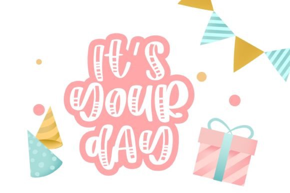 Birth Day Font - Preview 5