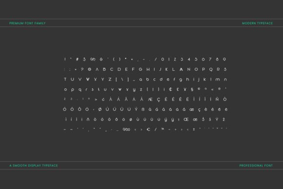Cayano Pro Font - Preview 1