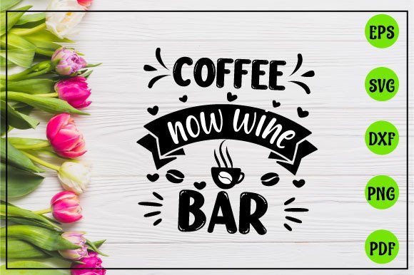 Coffee Bar Svg