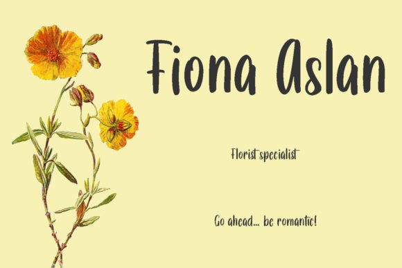 Floratropica Font - Preview 5