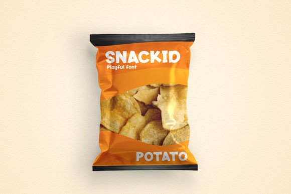 Snackid Font PNG with transparent background - Preview 4