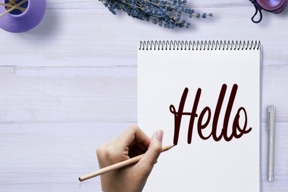 Andaria Font PNG with transparent background - Preview 1