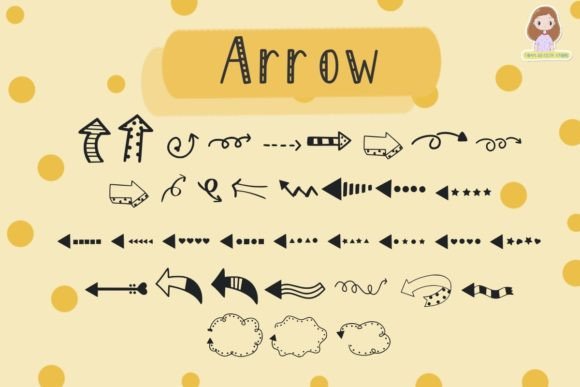 Arrow Font - Preview 1