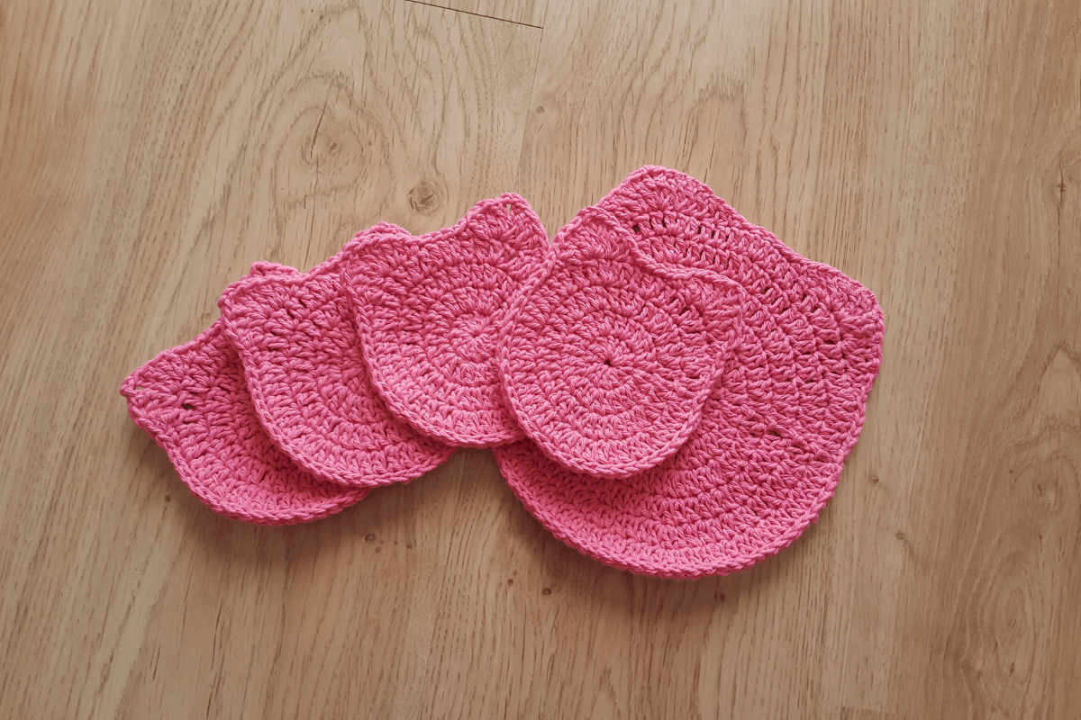 Cat Face Placemat and Coasters