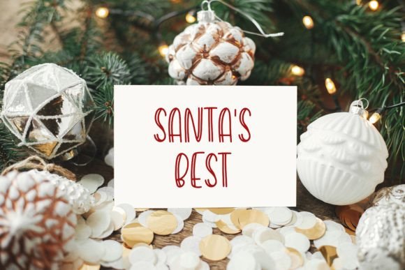 Christmas Party Font - Preview 5
