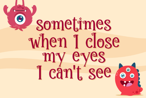 Hallo Monsta Font PNG with transparent background - Preview 1