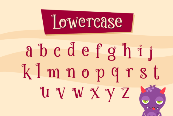 Hallo Monsta Font PNG with transparent background - Preview 2