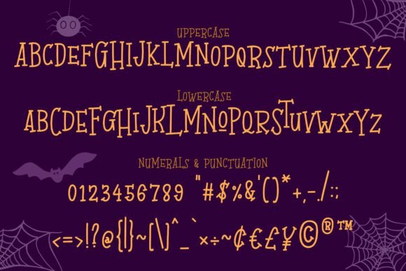Haunted House Font - Preview 1