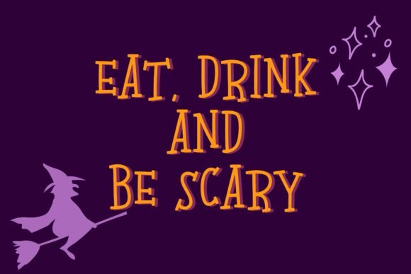 Haunted House Font - Preview 2