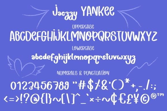 Jaczzy Yankee Font - Preview 1