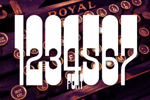 Retrosonic Font PNG with transparent background - Preview 2