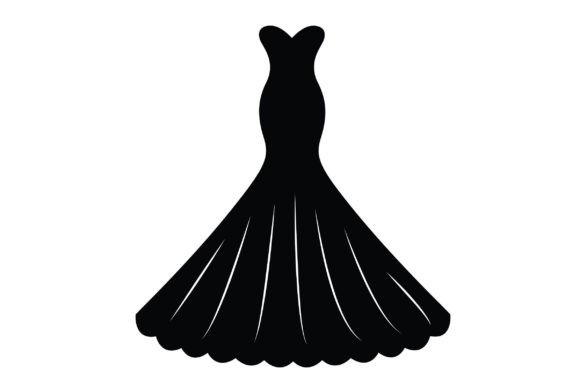 bridesmaid dress svg Bride and Bridesmaid Creator Clipart vector for instant download