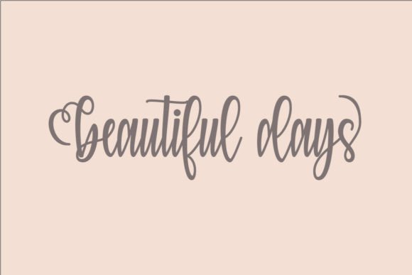 Betterdays Font - Preview 1