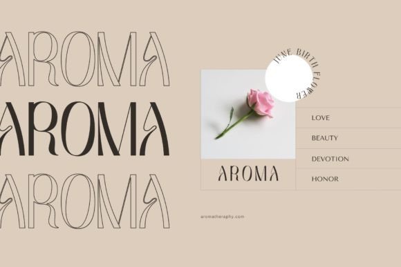 Amonx Font - Preview 1
