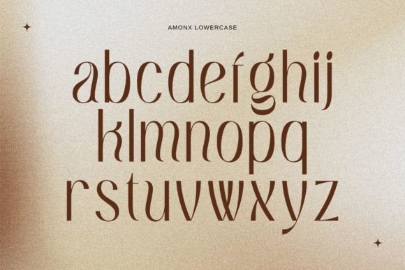 Amonx Font - Preview 2