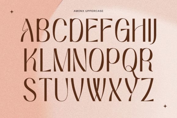 Amonx Font - Preview 3