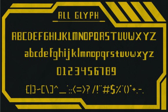 Arumus Font - Preview 3
