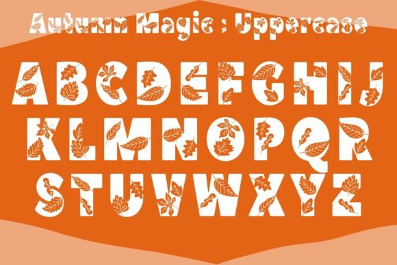 Autumn Magic Font - Preview 2