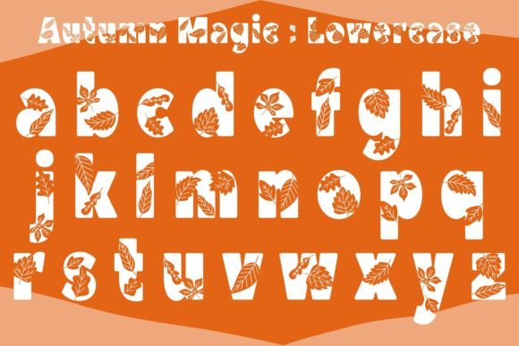 Autumn Magic Font - Preview 3