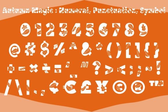 Autumn Magic Font - Preview 4